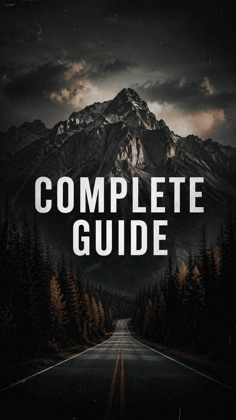Cinematic Collage template preview